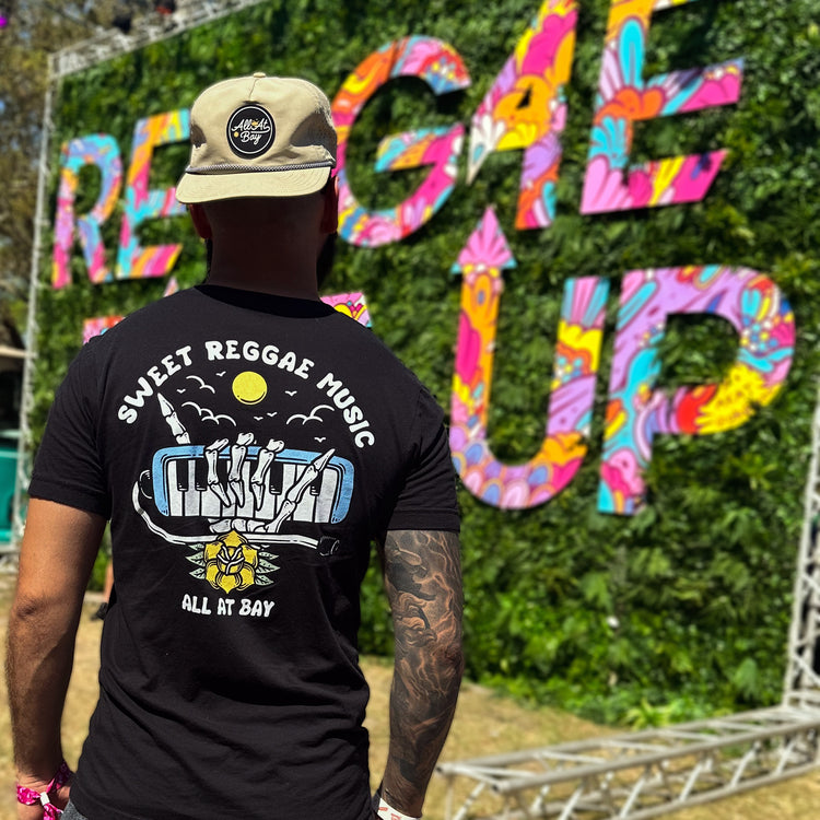 Sweet Reggae Tee (Black) - All At Bay