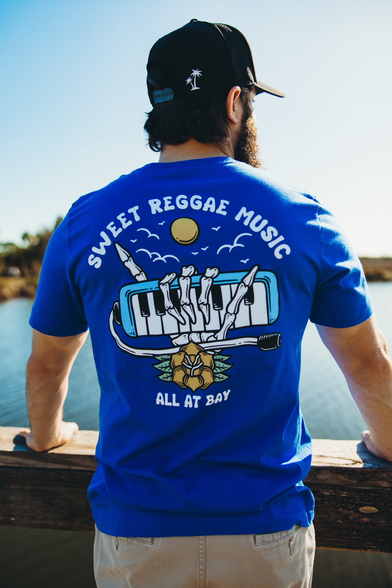 Sweet Reggae Tee (Blue) - All At Bay