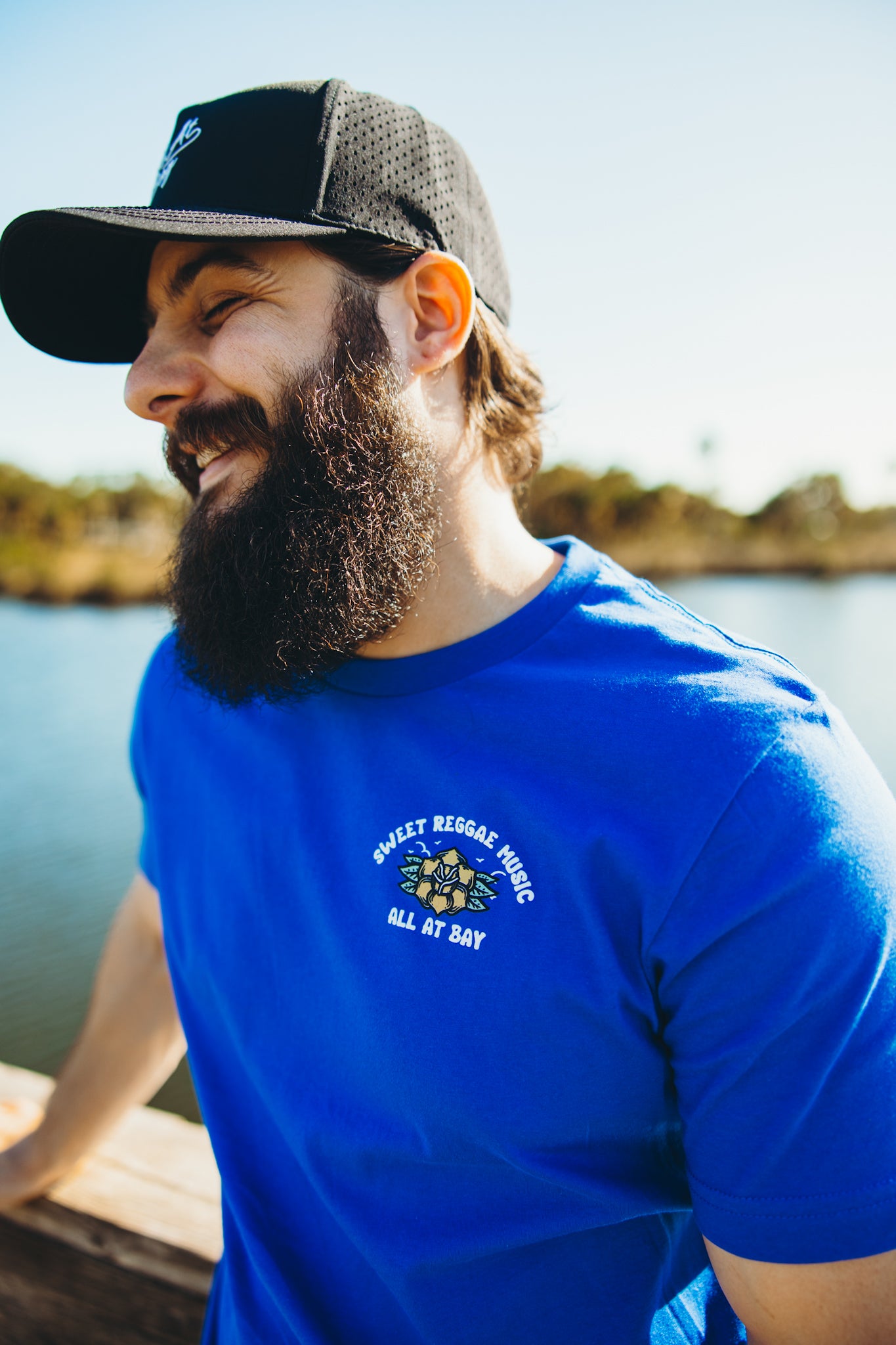 Sweet Reggae Tee (Blue) - All At Bay