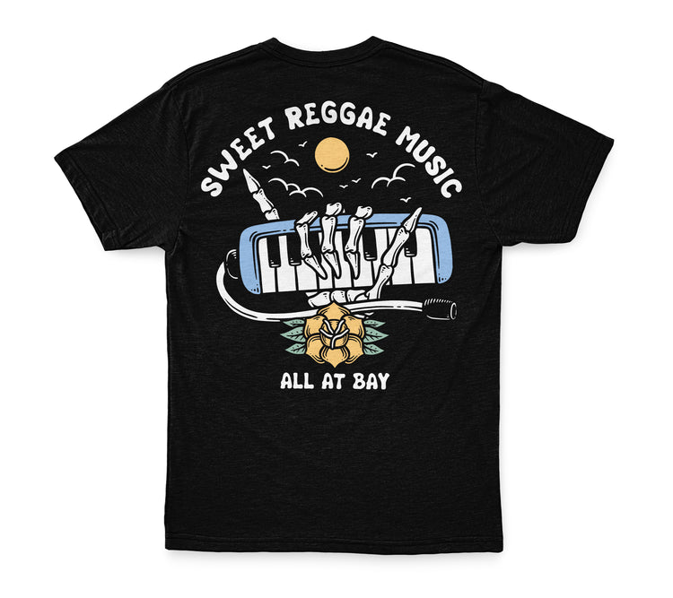 Sweet Reggae Tee (Black) - All At Bay