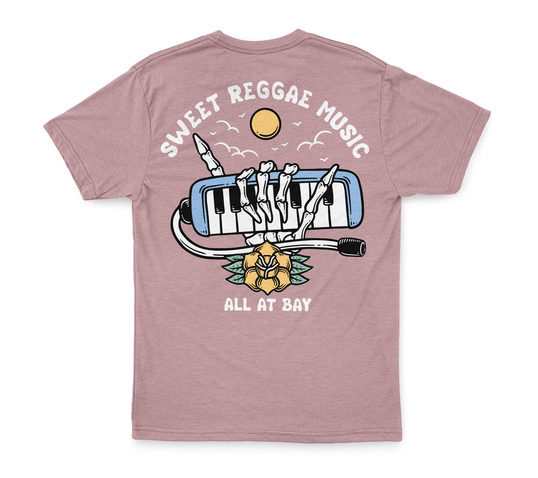 Sweet Reggae Tee (Coral) - All At Bay