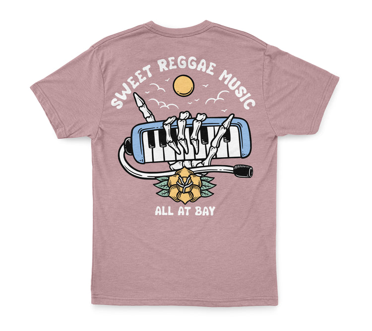 Sweet Reggae Tee (Coral) - All At Bay