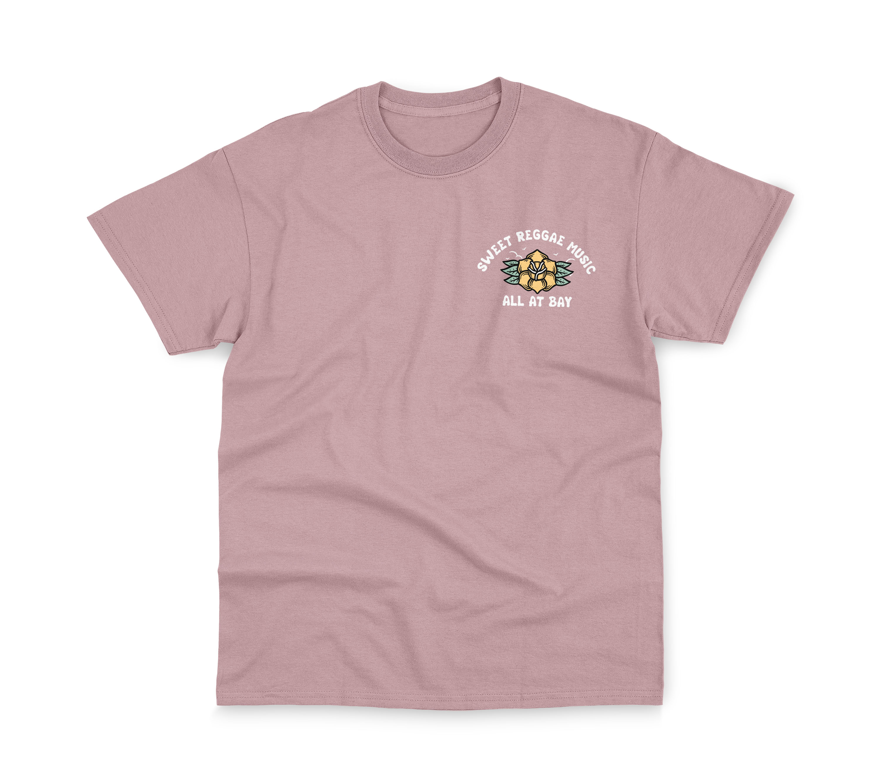 Sweet Reggae Tee (Coral) - All At Bay
