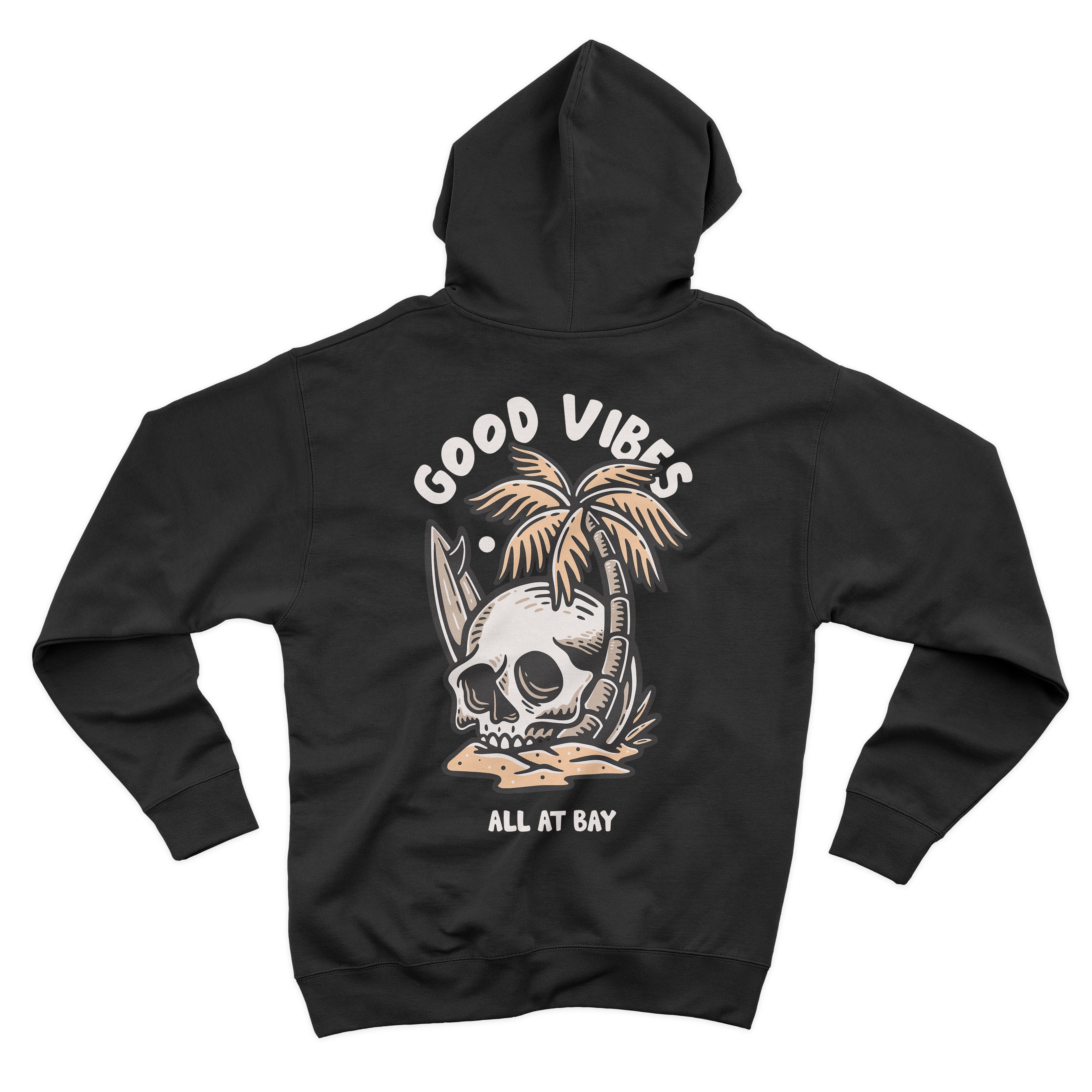 Good vibes online hoodie