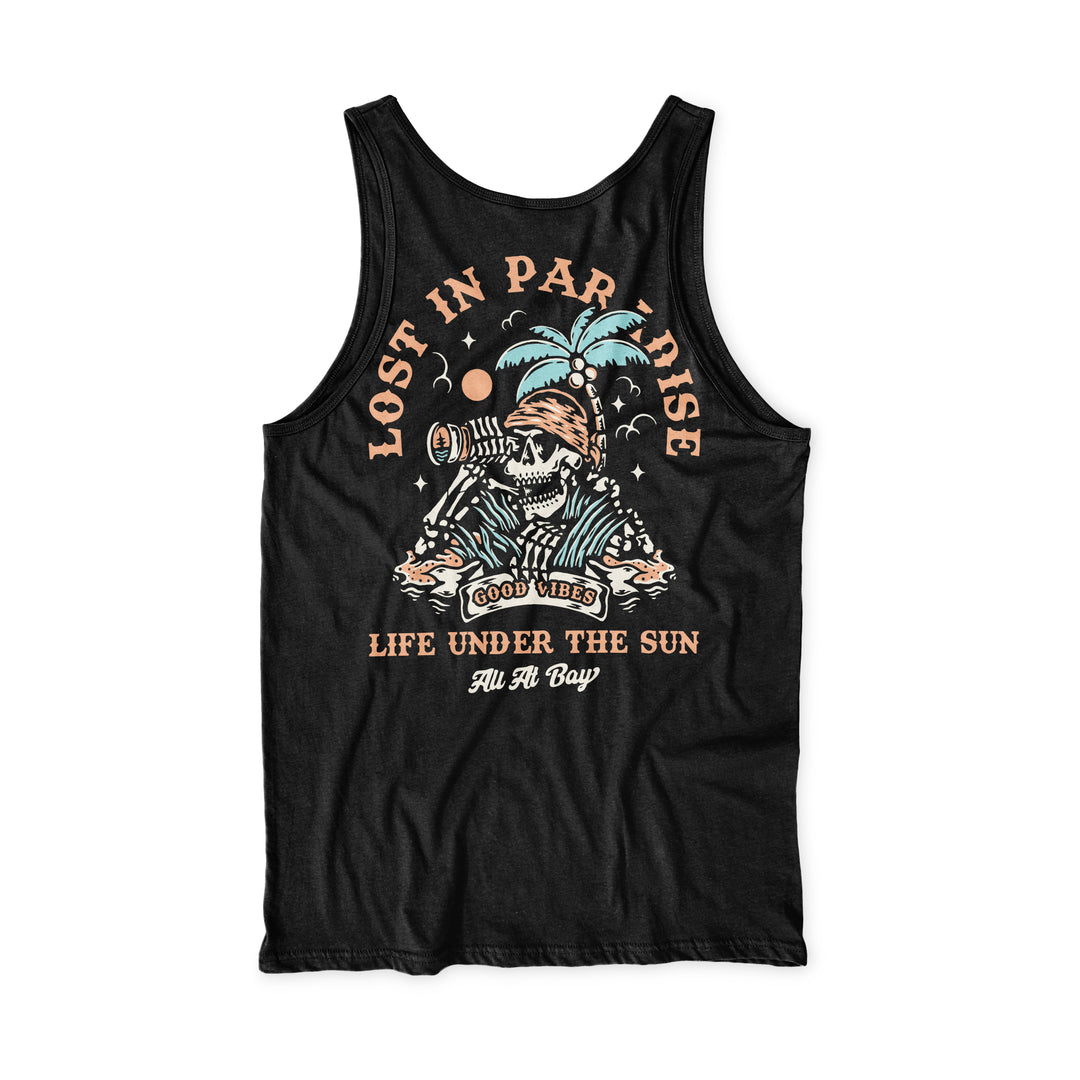 Lost in paradise tank top